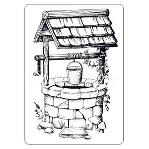 Wishing Well Clear Stamp Sweet Poppy SPSTMP_Wishingwell