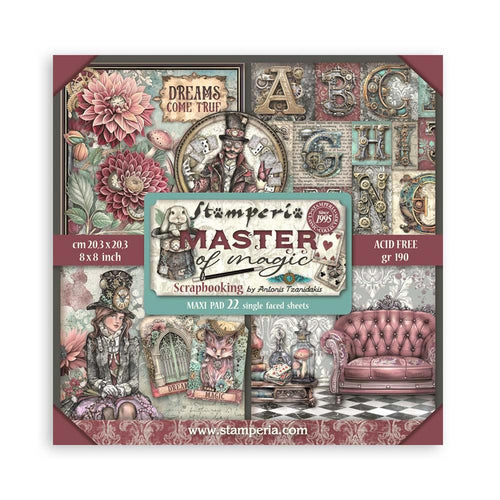 Master of Magic 8x8” Maxi Pack Stamperia SBBSXB09