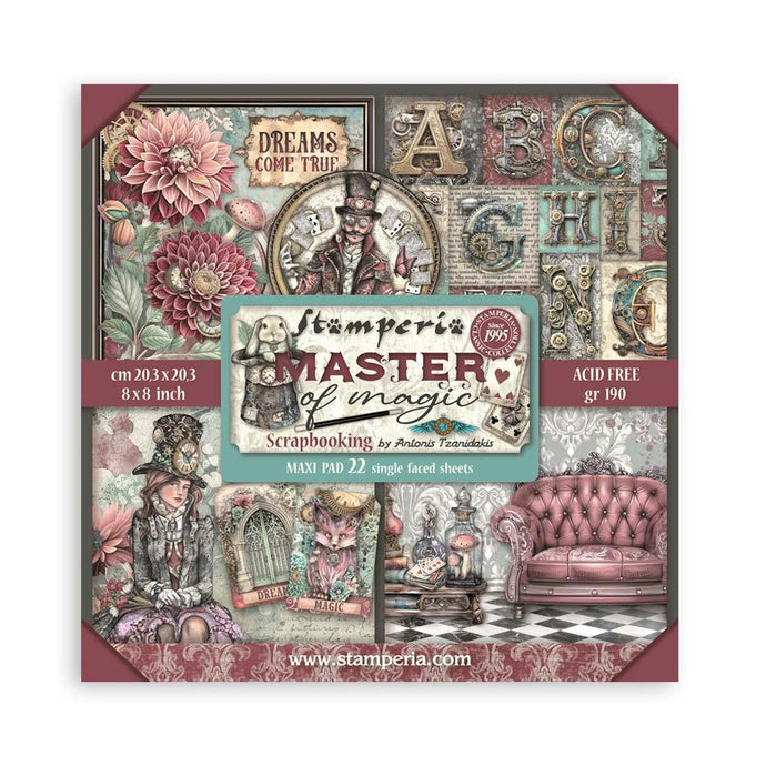 Master of Magic 8x8” Maxi Pack Stamperia SBBSXB09