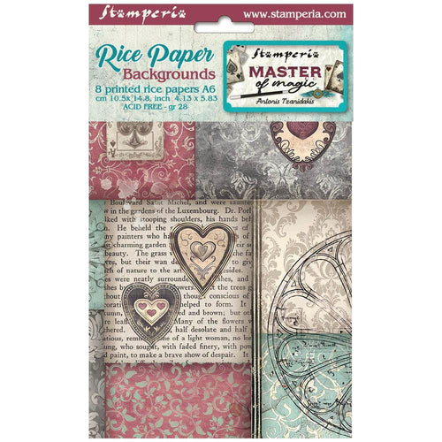 Master of Magic Rice Paper Pack DFSAK6037 Stamperia