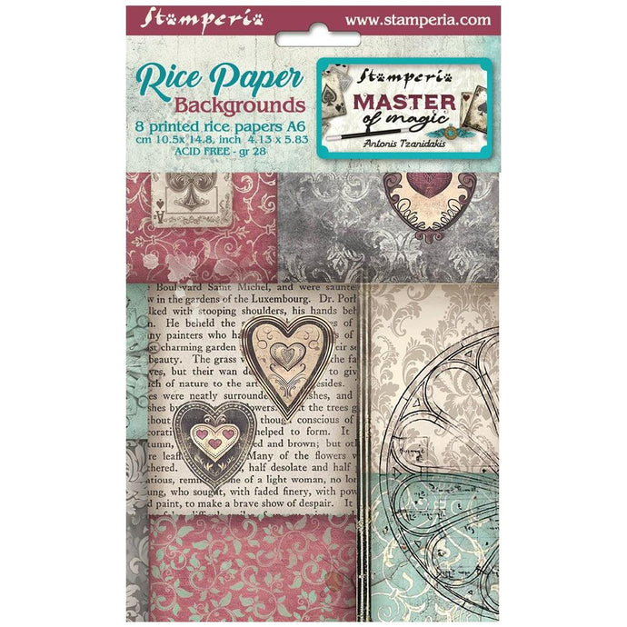 Master of Magic Rice Paper Pack DFSAK6037 Stamperia
