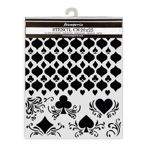 Master of Magic Stencil Pattern 20x25 cm KSTD174 Stamperia