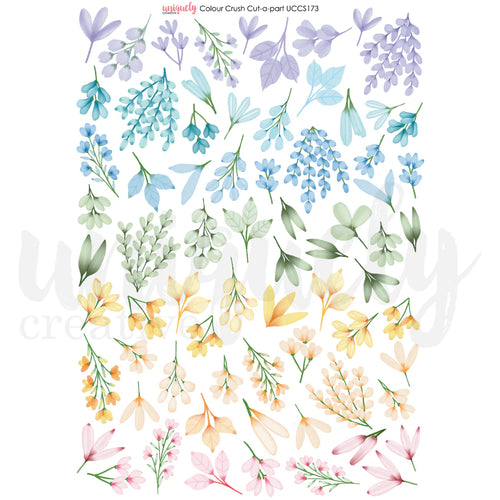Colour Crush Cut a Part Sheet UCCS173 Uniquely Creative