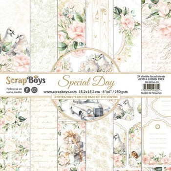 Special Day 6x6” Paper Pad Scrap Boys