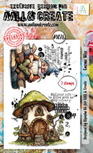 Load image into Gallery viewer, Gnome Wise #1076 Clear Stamp Aall and Create