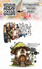Load image into Gallery viewer, Gnome Wise #1076 Clear Stamp Aall and Create