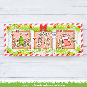 Christmas Before n Afters Clear Stamps LF3223 Lawn Fawn