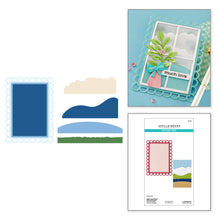 Load image into Gallery viewer, Open Lace Frame and Landscapes Cutting Dies Spelbinders S5-748