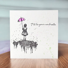 Load image into Gallery viewer, I’ll Be Your Umbrella Stamp Andy Skinner 07-0061-AS