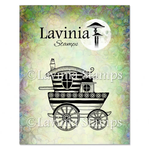 Discontinued Carriage Dwelling Stamp LAV825
