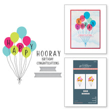 Load image into Gallery viewer, Happy Hooray Balloons BetterPress Spellbinders BPR-005