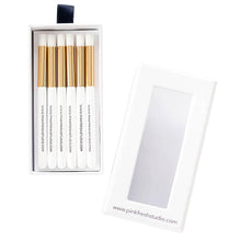 Load image into Gallery viewer, Blending Brushes 1/4 “ Round Set of 6 Pinkfresh