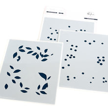 Load image into Gallery viewer, Winter Berries Frame Stencil Set Pinkfresh 210923