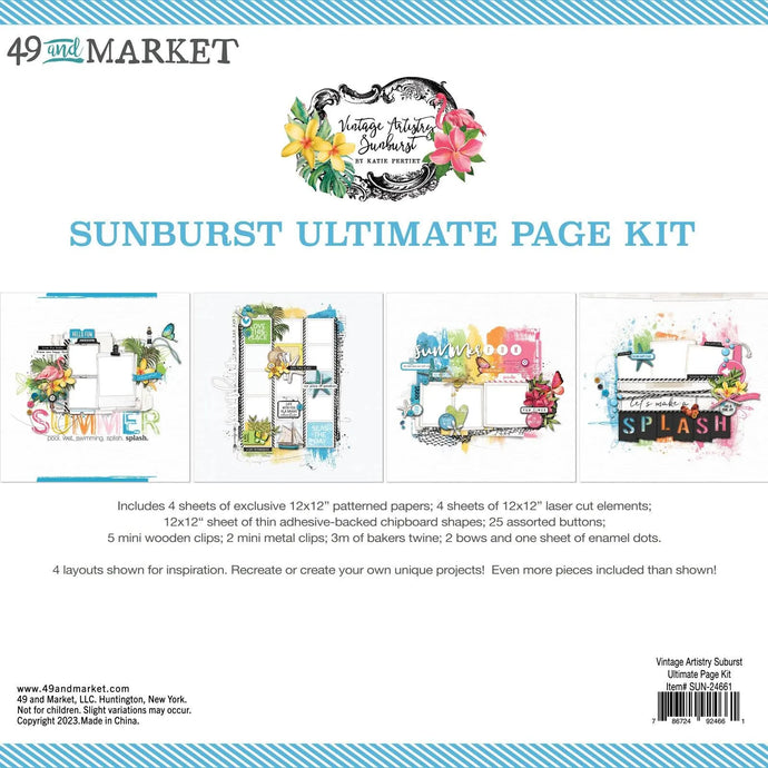 Sunburst Ultimate Page Kit 49 & Market