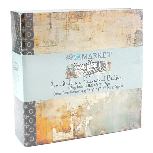 Wanderlust Explorer Binder 49 & Market DWE-30488