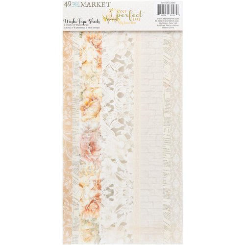 One Perfect Day Washi Tape Sheets 49 & Market OFD-30969