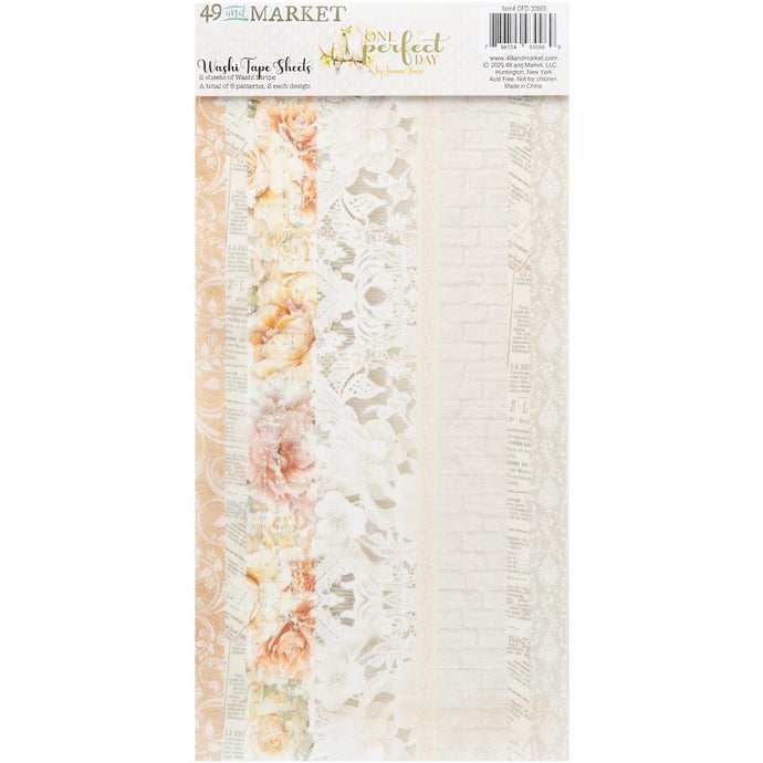 One Perfect Day Washi Tape Sheets 49 & Market OFD-30969