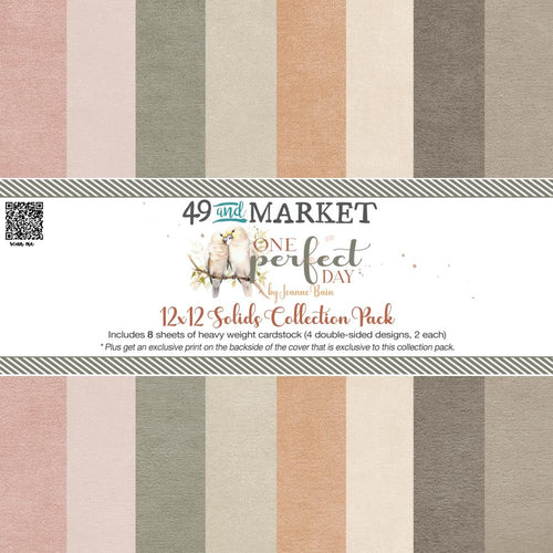 One Perfect Day 12x12” Solids Collection Pack 49 & Market OFD-30778