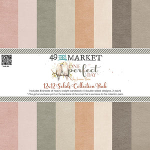 One Perfect Day 12x12” Solids Collection Pack 49 & Market OFD-30778