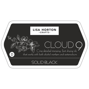 Solid Black Cloud 9 Detail Stamping Ink