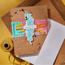 Load image into Gallery viewer, Feather Dream BetterPress Dina Wakley BPR-025
