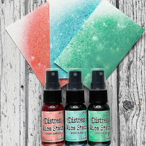 Christmas Set 6 Distress Mica Stain Tim Holtz