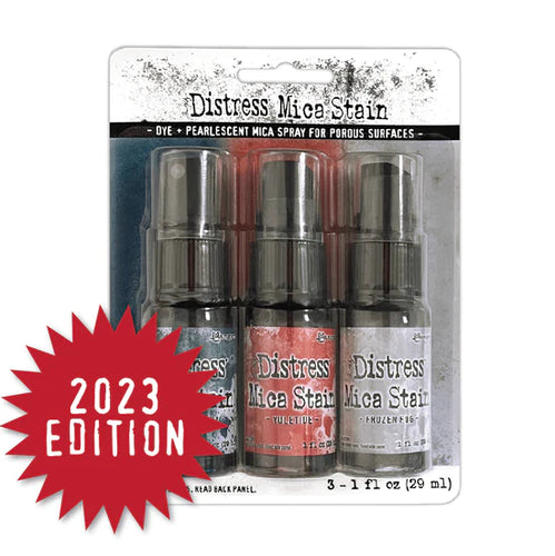 Christmas set 5 Distress Mica Stain by Tim Holtz