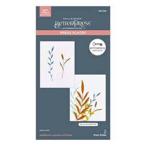 Additional Layered Leaf Prints BPS-006