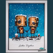Load image into Gallery viewer, Bot-ology Better Together Red Rubber Stamp Andy Skinner 07-0069-A5