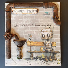 Load image into Gallery viewer, Bot-ology Spread A Little Kindness Red Rubber Stamp Andy Skinner 07-0065-A5