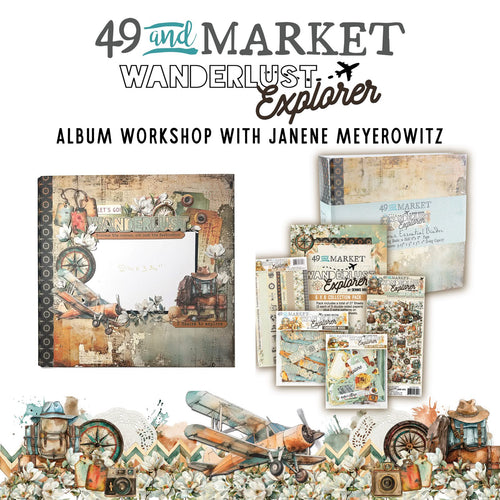 Wanderlust Explorer Album with Janene Meyerowitz