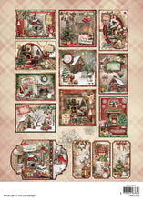 Load image into Gallery viewer, Cottage Christmas A4 Cardmaking Pad Studiolight SL-CC-CMP41