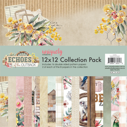 Echoes of the Outback 12x12” Collection Pack Uniquely Creative UCP2916