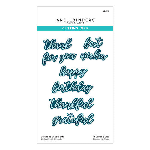 Serenade Sentiments Spellbinders S4-1312