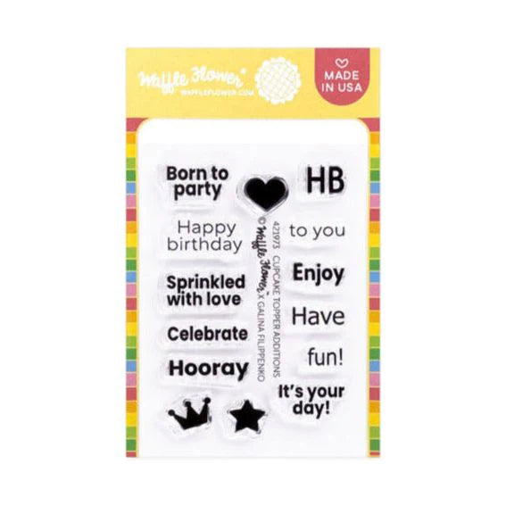 Cupcake Topper Additions Waffle Flower 421973