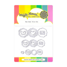 Load image into Gallery viewer, Wax Seal Die Waffle Flower 422006