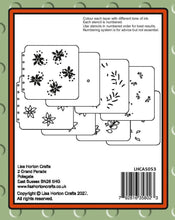 Load image into Gallery viewer, Christmas Wreath 6x6 Layering Stencils LHCAS053 Lisa Horton