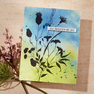 Bloom Wildly BetterPress Plate BP-229 Spellbinders