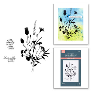 Bloom Wildly BetterPress Plate BP-229 Spellbinders