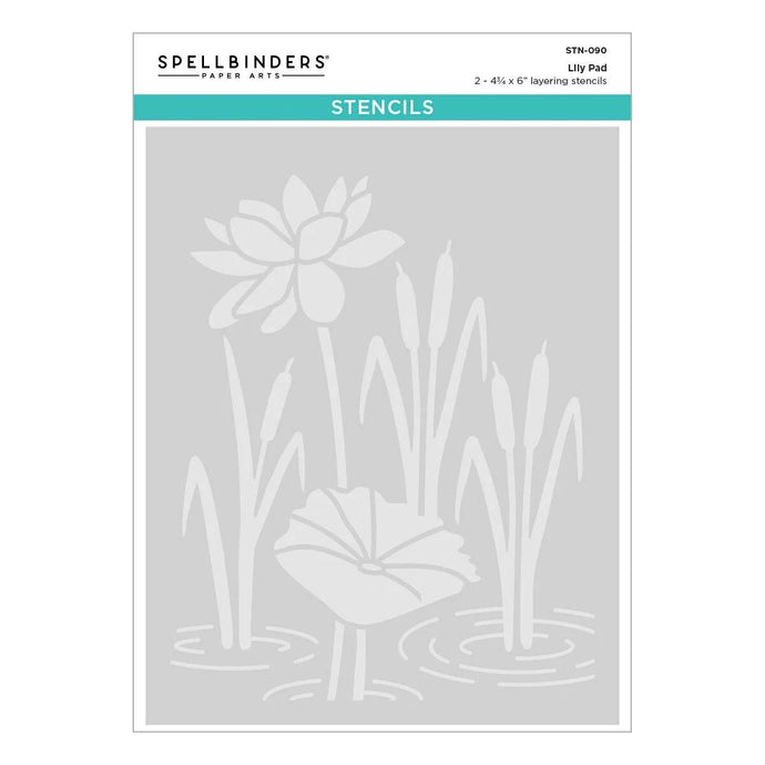 Lily Pad Stencils STN-090 Spellbinders