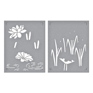 Lily Pad Stencils STN-090 Spellbinders