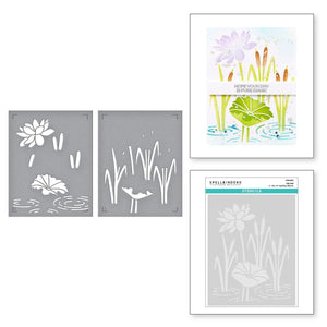 Lily Pad Stencils STN-090 Spellbinders