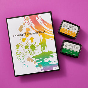 InkSpired Wishes BetterPress Plate BPS-015 Spellbinders