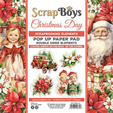 Load image into Gallery viewer, Christmas Day 6x6 Cut Out Paper Pad SB-CHDA-11
