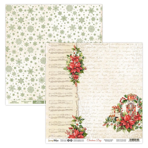 Christmas Day 02 12x12 Pattern Paper SB-CHDA-02 Scrap Boys