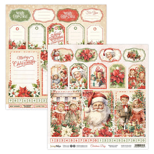 Christmas Day 06 Pattern Paper SB-CHDA-06 Scrap Boys