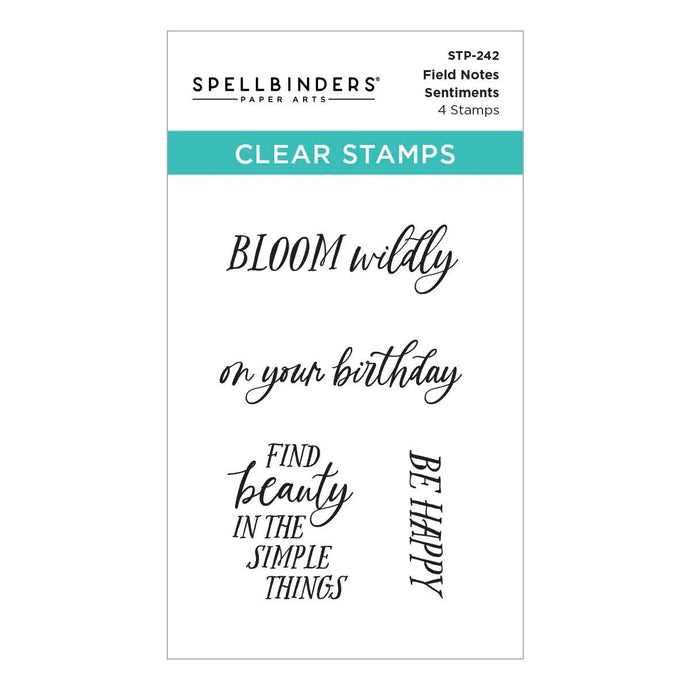 Field Notes Sentiments Spellbinders STP-242