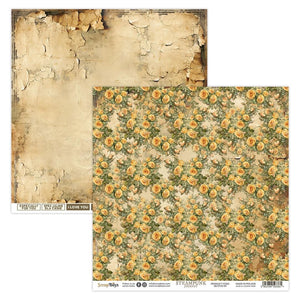 Steam Punk Journey 04 12x12 Pattern Paper SB-STJO-04 Scrapboys