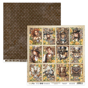 Steampunk Journey 05 Pattern Paper SB-STJO-05 Scrapboys