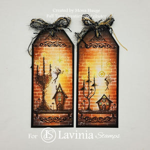 Vintage Swirls Stamp Lavinia LAV979